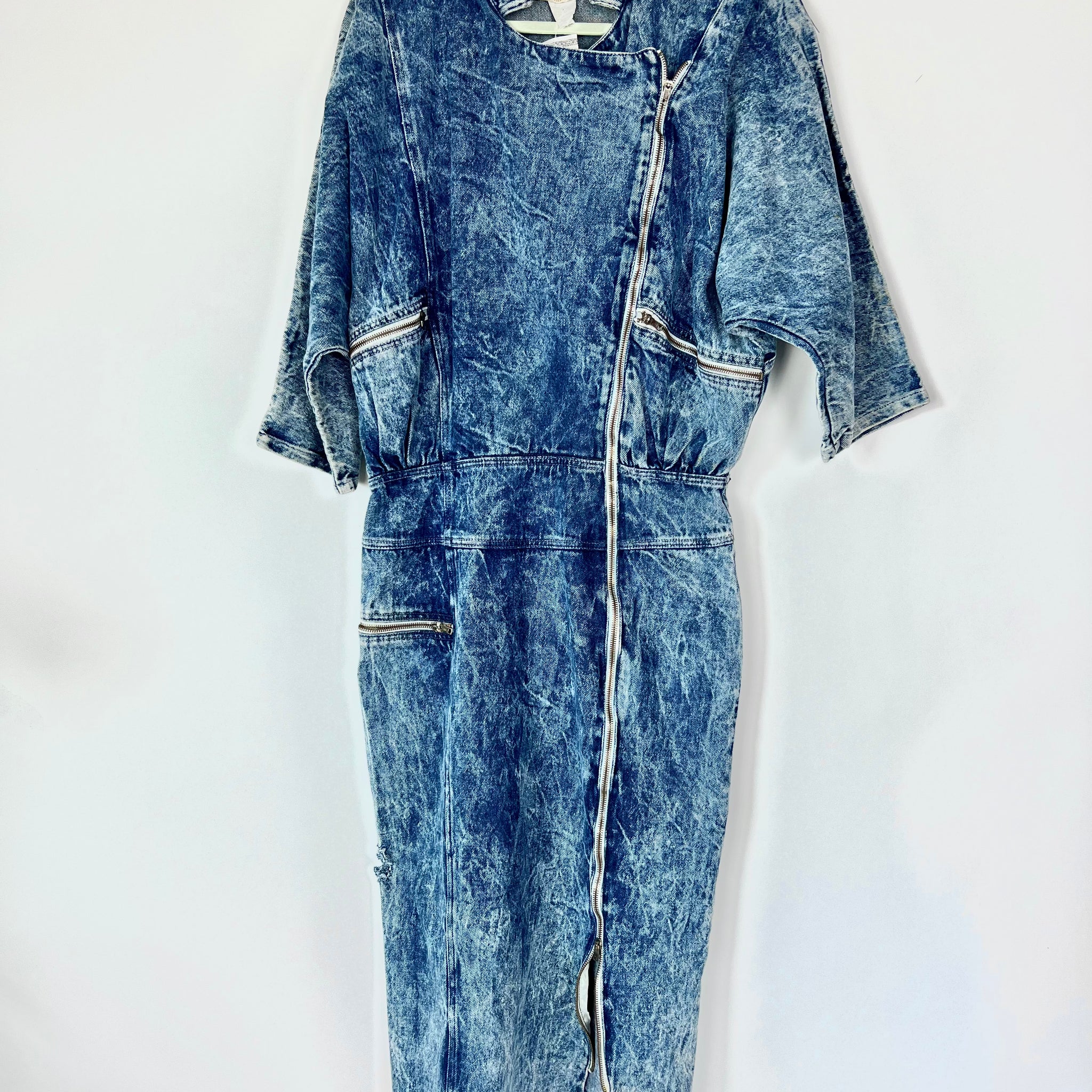 Live: 108 Vintage Acid Washed Denim Dress