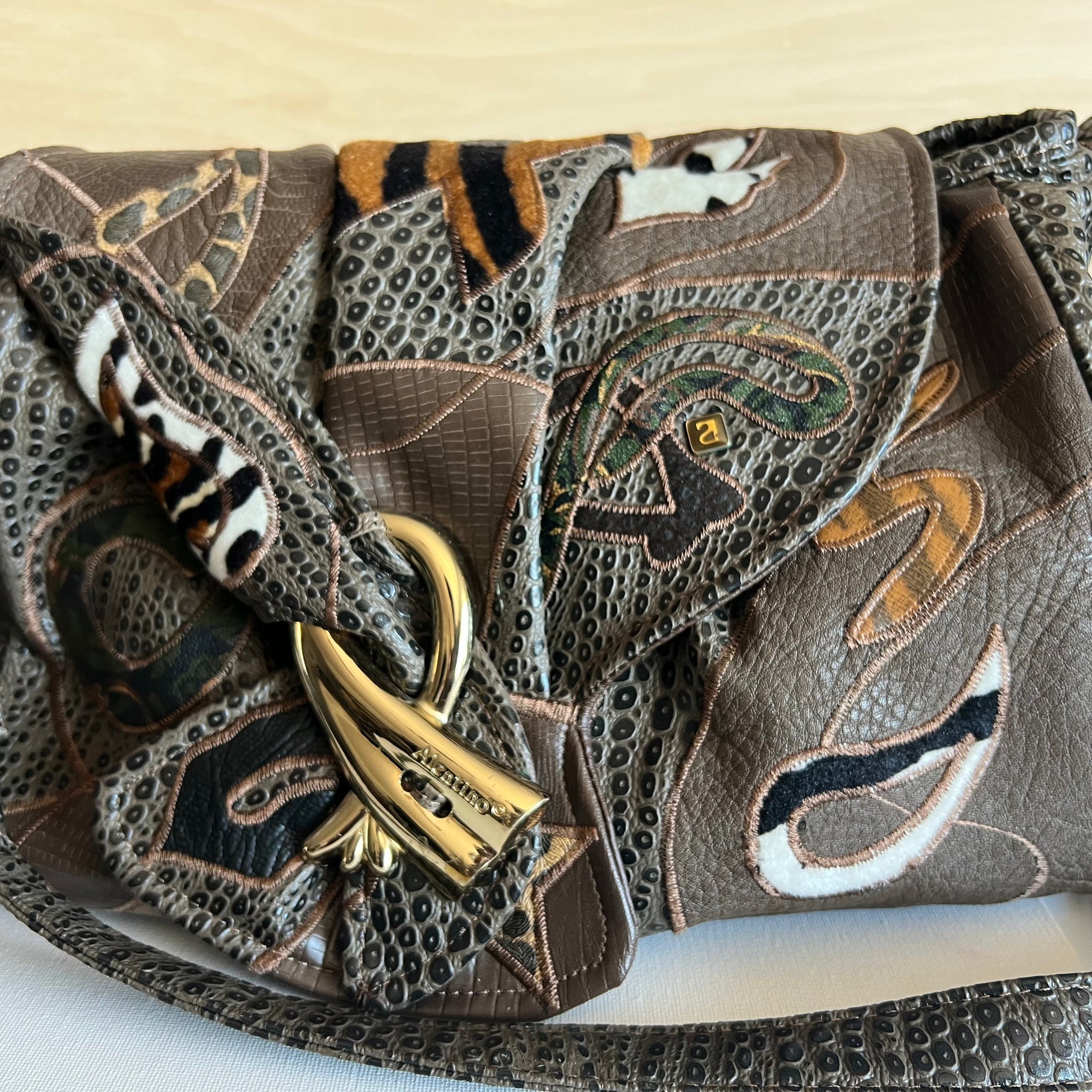 Vintage Brown Nas Handbag